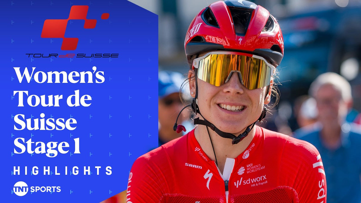 Tour de Suisse Women 2026, Stage 1: highlights (TNT Sports Cycling)