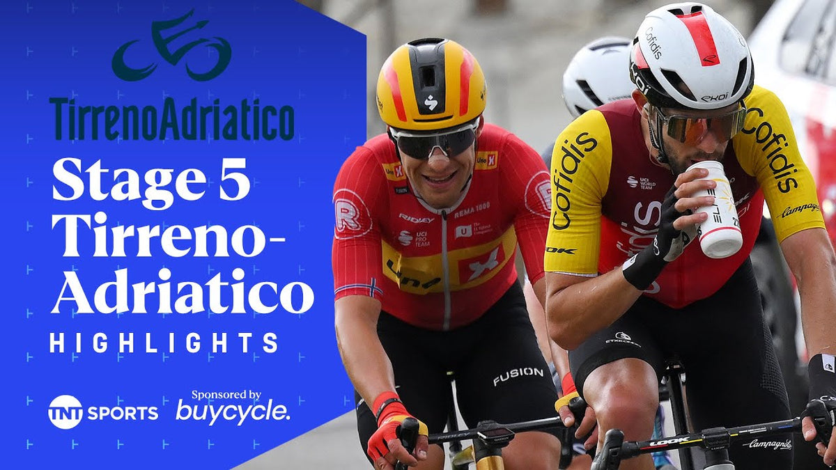 Tirreno-Adriatico 2025, Stage 5: highlights (TNT Sports Cycling)
