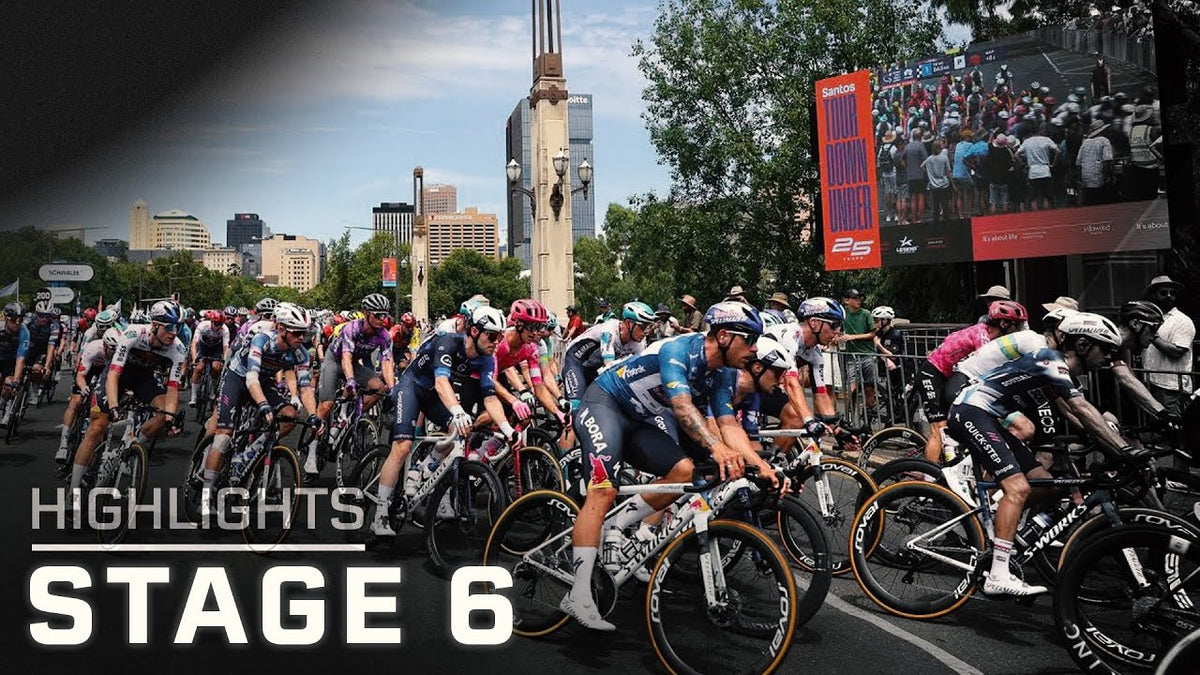 Tour Down Under 2025, Stage 6: highlights (NBC Sports)