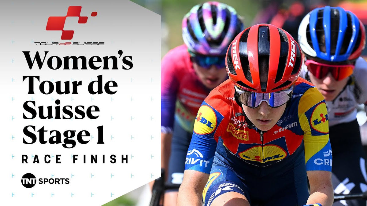 Tour de Suisse Women 2025, Stage 1: final km (TNT Sports Cycling)