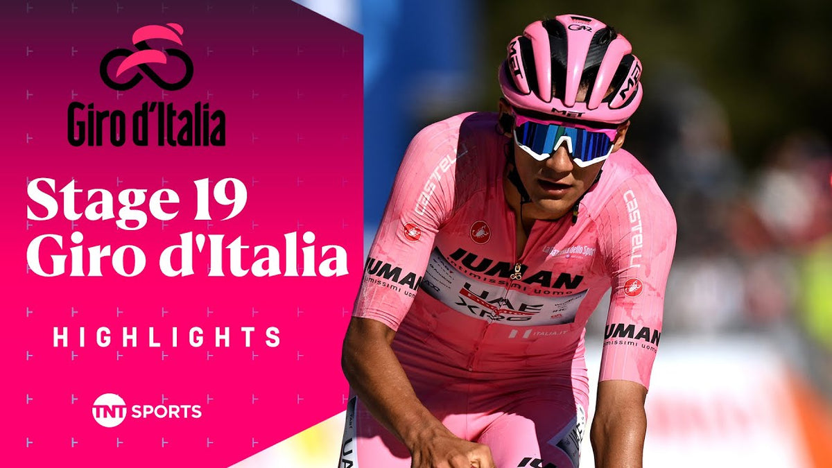 Giro d'Italia 2025, Stage 19: highlights (TNT Sports Cycling)