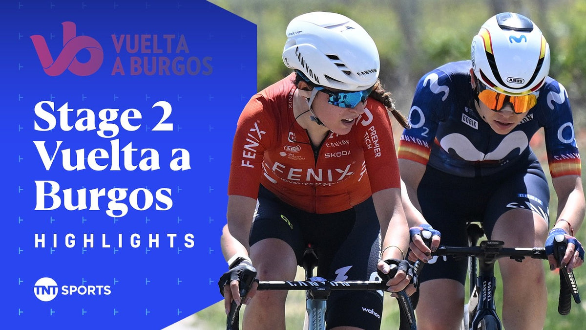 Vuelta a Burgos Feminas 2026, Stage 2: highlights (TNT Sports Cycling)