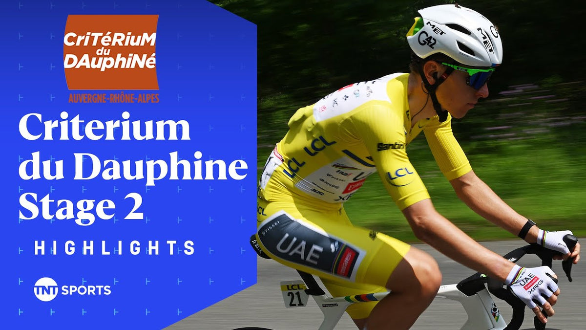Tour Auvergne-Rhône-Alpes 2025, Stage 2: highlights (TNT Sports Cycling)