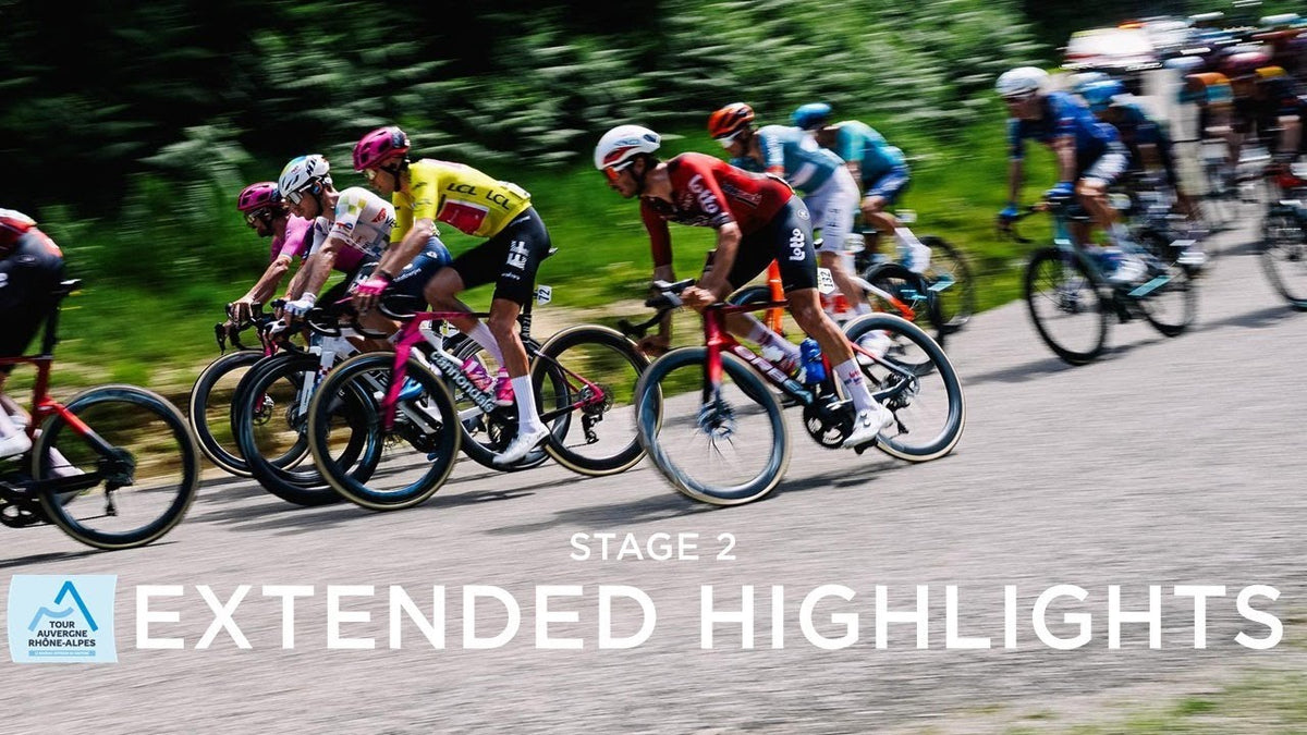 Tour Auvergne-Rhône-Alpes 2026, Stage 2: extended highlights (Tour de France)