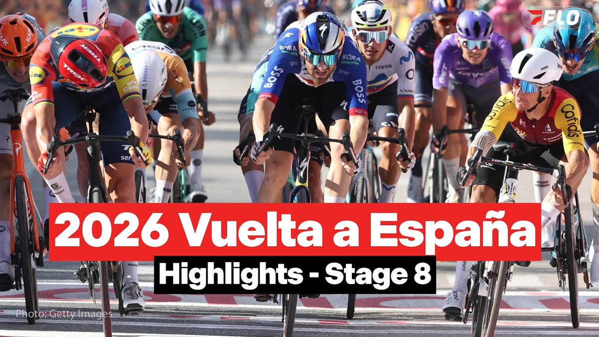 Vuelta a España 2026, Stage 8: highlights (FloBikes)