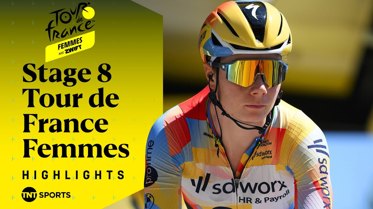 Tour de France Femmes 2026, Stage 8: highlights (TNT Sports Cycling)