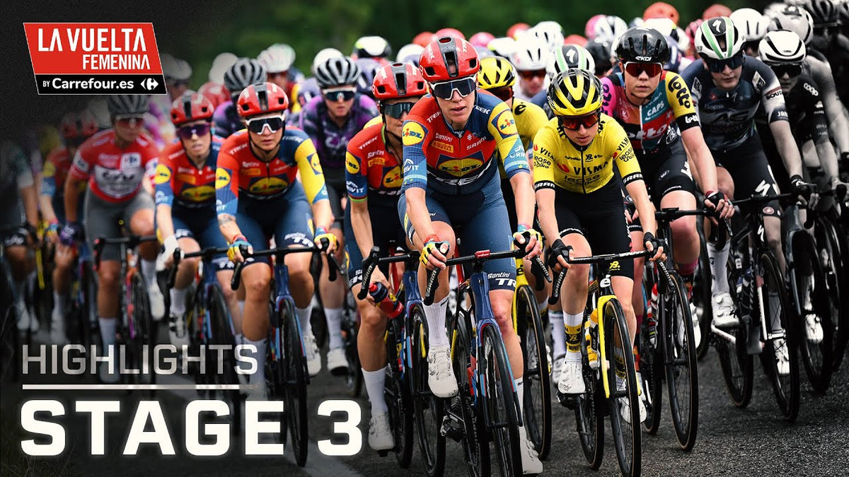 La Vuelta Femenina 2025, Stage 3: highlights (NBC Sports)