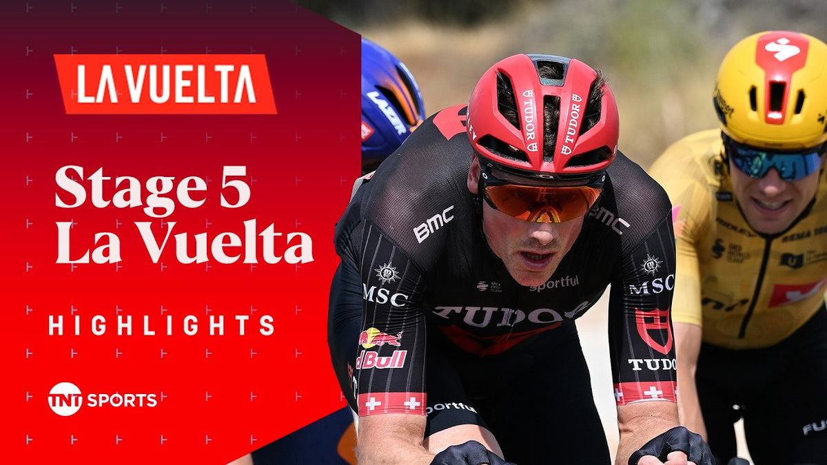 Vuelta a España 2026, Stage 5: highlights (TNT Sports Cycling)