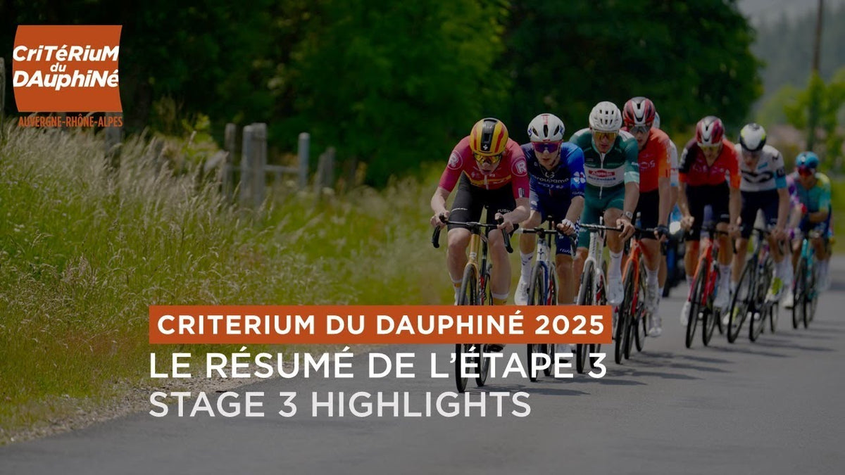 Tour Auvergne-Rhône-Alpes 2025, Stage 3: highlights (Tour de France)