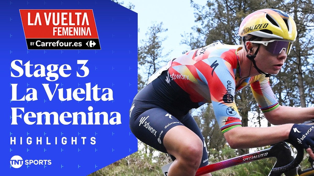 La Vuelta Femenina 2026, Stage 3: highlights (TNT Sports Cycling)