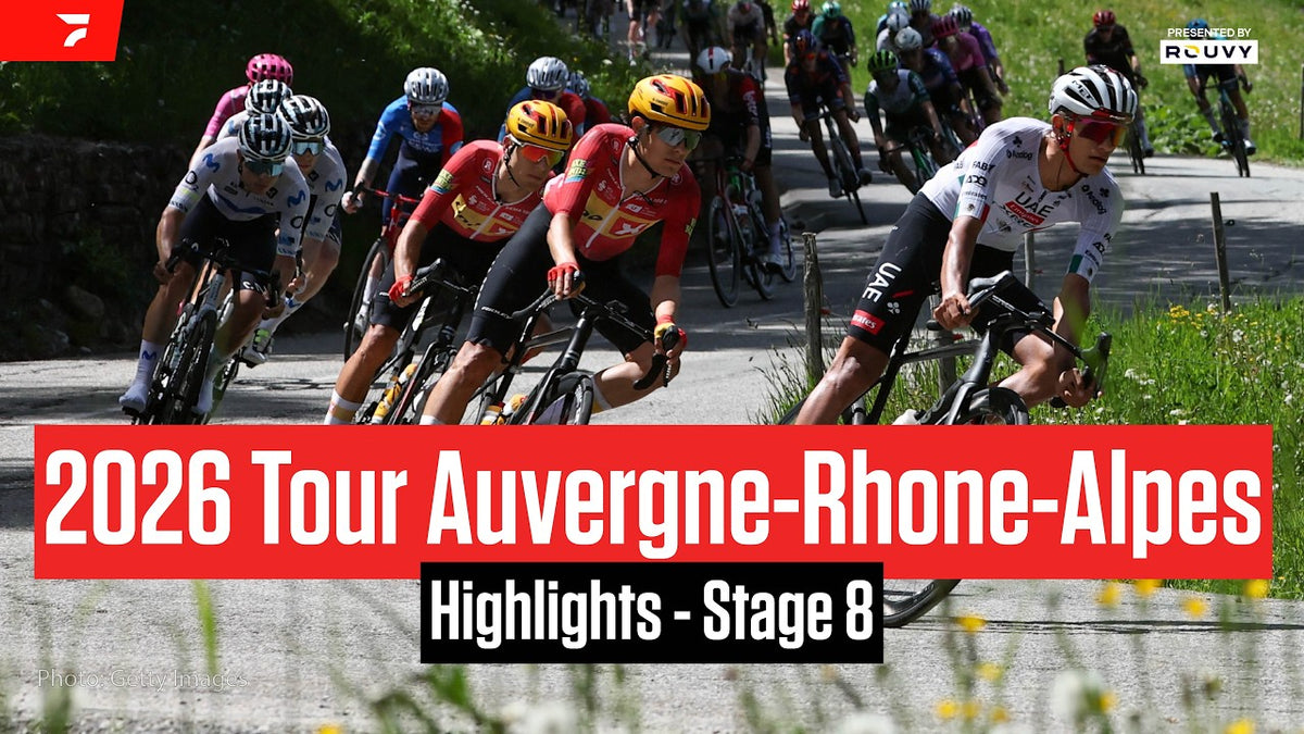 Tour Auvergne-Rhône-Alpes 2026, Stage 8: highlights (FloBikes)