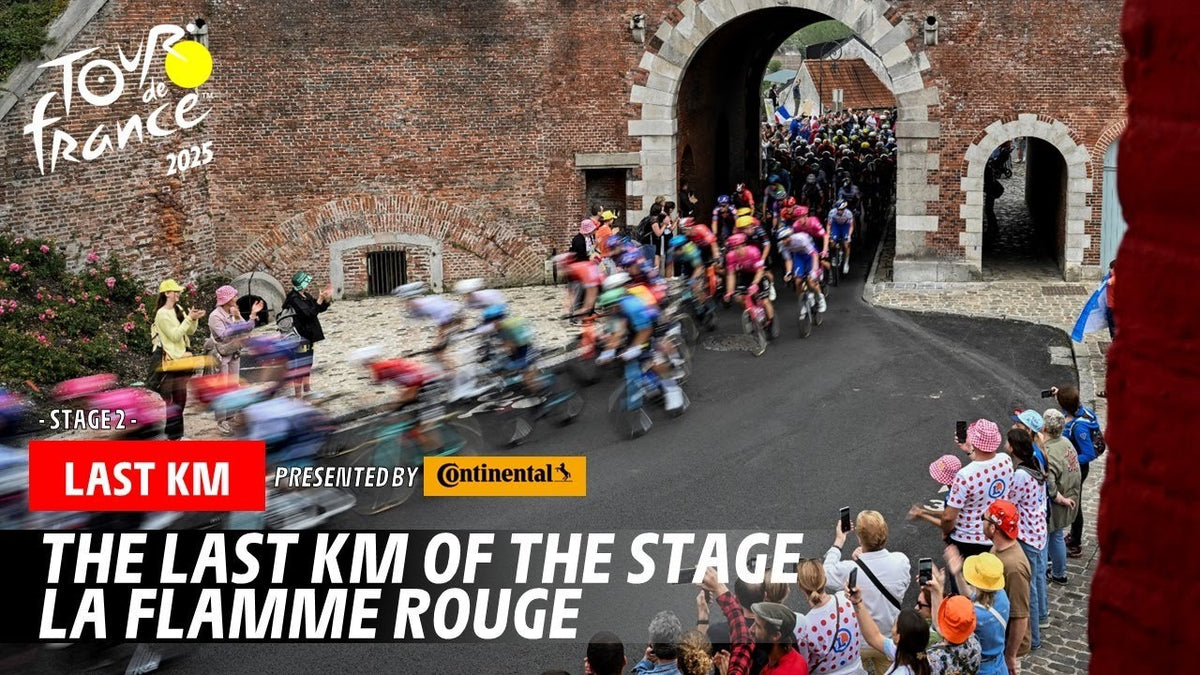 Tour de France 2025, Stage 2: final km (Tour de France)