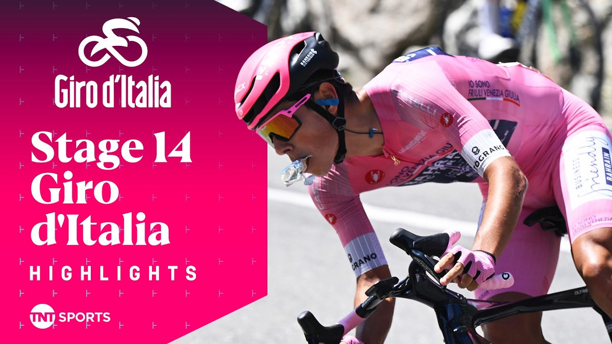 Giro d'Italia 2026, Stage 14: highlights (TNT Sports Cycling)