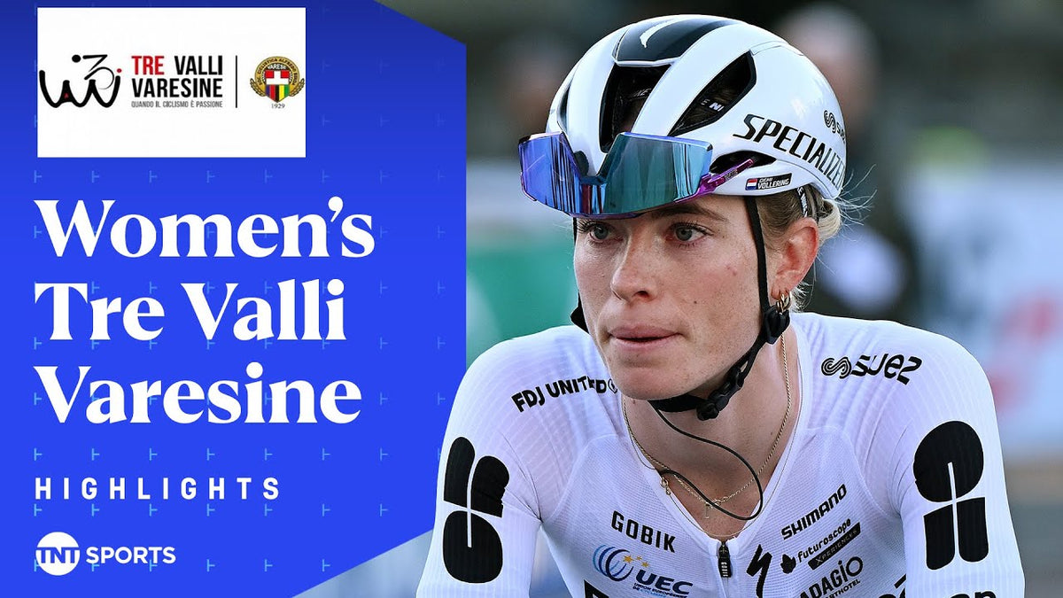 Tre Valli Varesine Women 2025: highlights (TNT Sports Cycling)