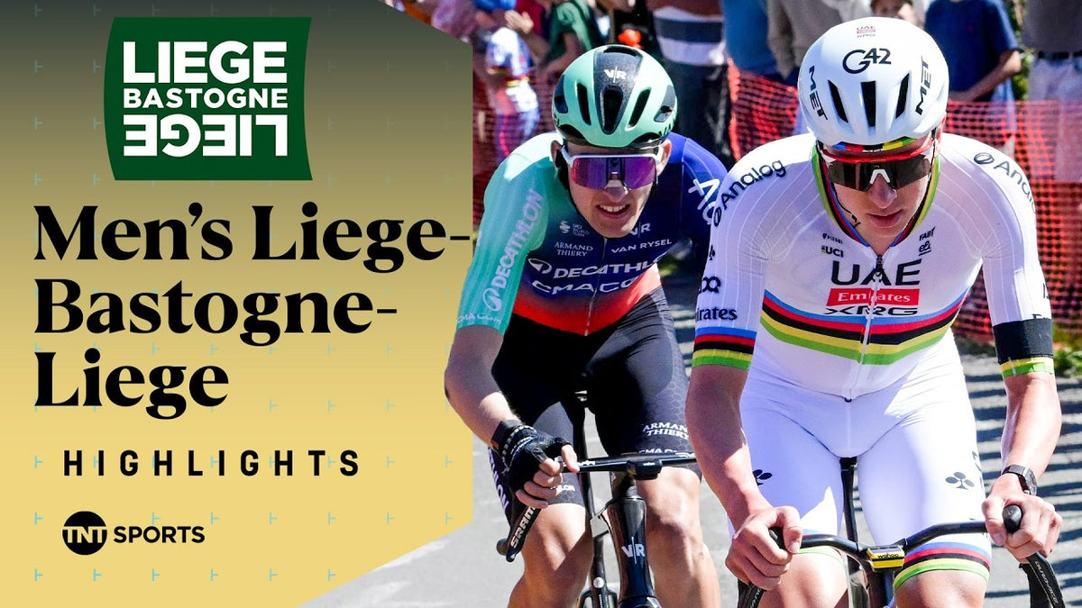 Liège-Bastogne-Liège 2026: highlights (TNT Sports Cycling)