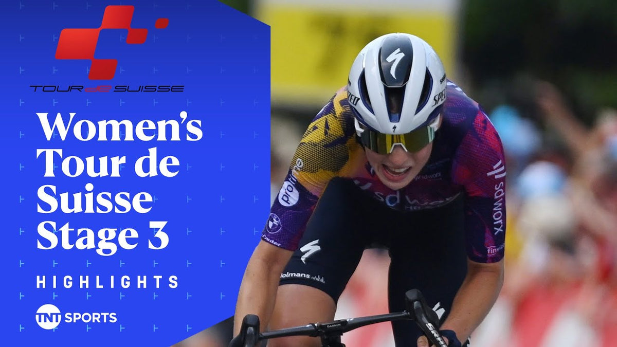 Tour de Suisse Women 2025, Stage 3: highlights (TNT Sports Cycling)