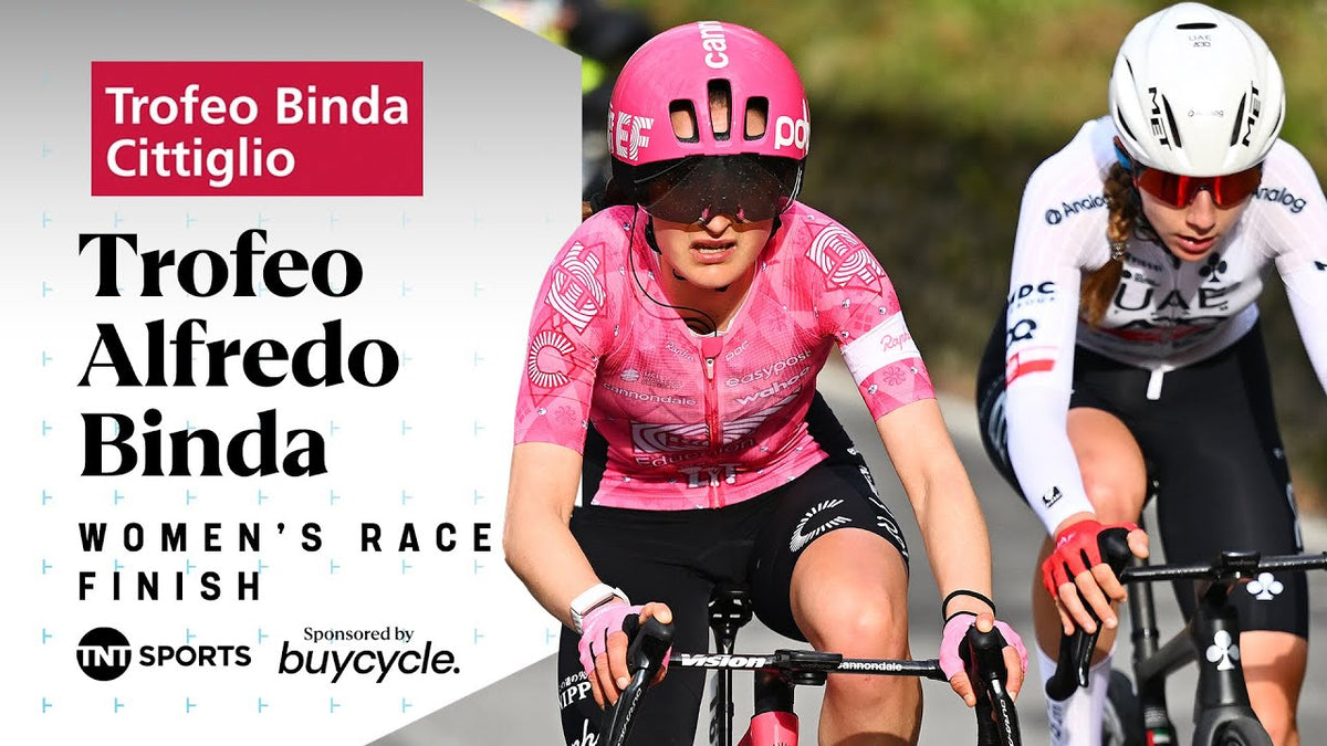 Trofeo Alfredo Binda 2025: final km (TNT Sports Cycling)