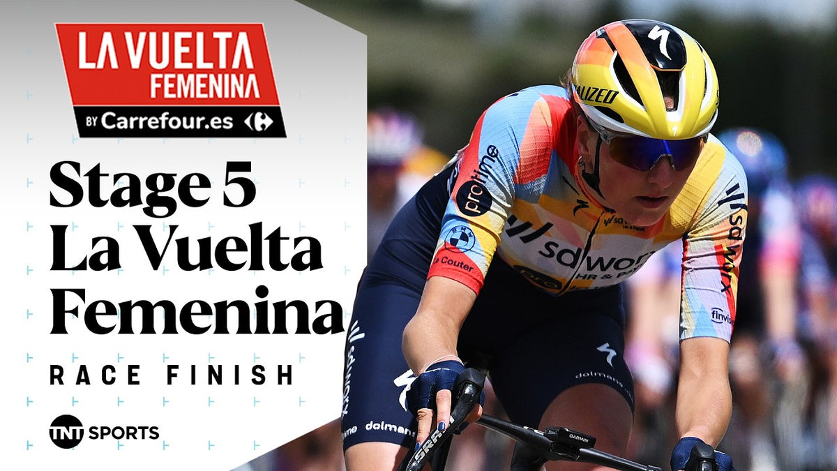 La Vuelta Femenina 2026, Stage 5: final kilometres (TNT Sports Cycling)