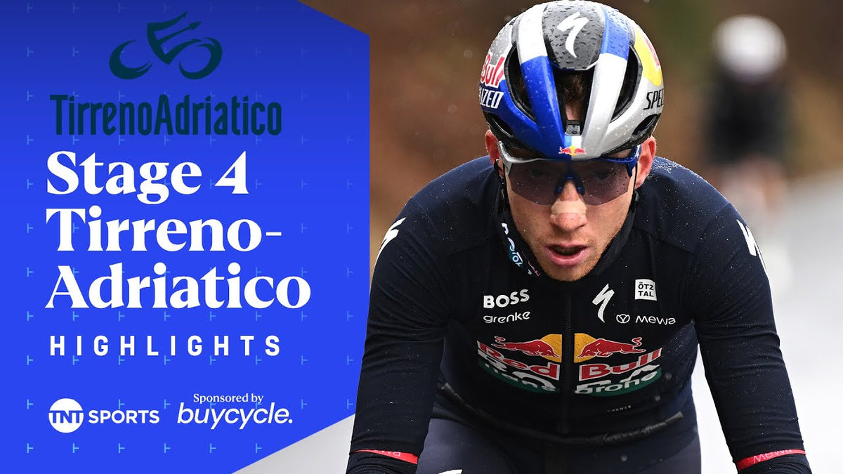 Tirreno-Adriatico 2025, Stage 4: highlights (TNT Sports Cycling)