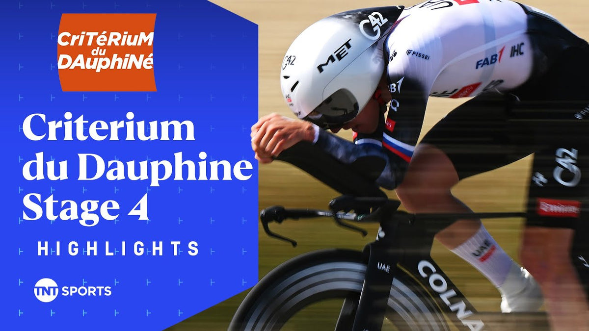 Tour Auvergne-Rhône-Alpes 2025, Stage 4: highlights (TNT Sports Cycling)