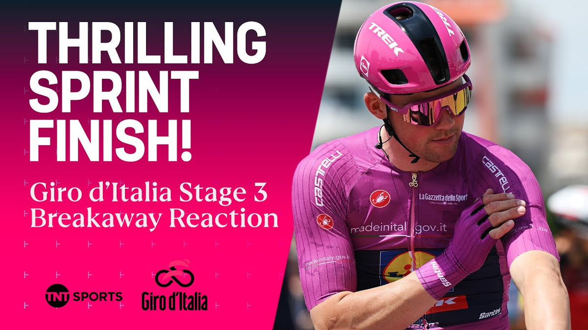 Giro d'Italia 2025, Stage 3: highlights (TNT Sports Cycling)