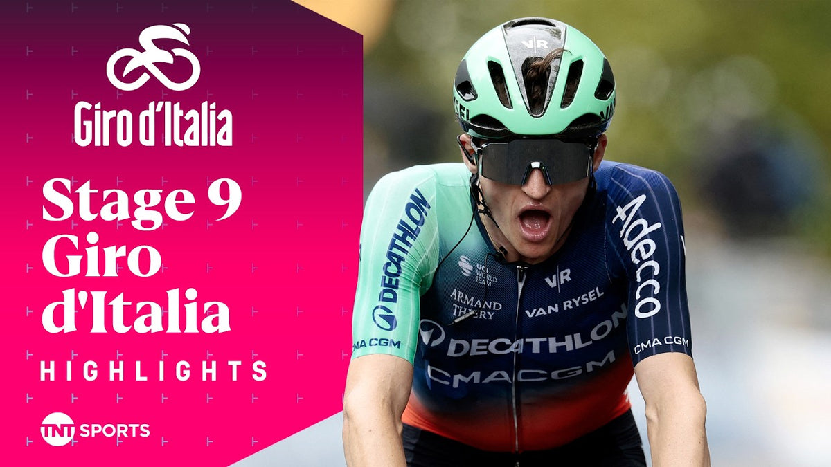 Giro d'Italia 2026, Stage 9: highlights (TNT Sports Cycling)