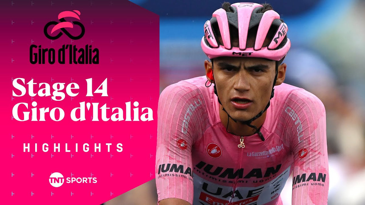 Giro d'Italia 2025, Stage 14: highlights (TNT Sports Cycling)