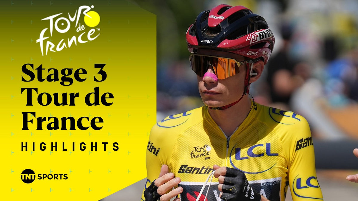 Tour de France 2026, Stage 3: highlights (TNT Sports Cycling)
