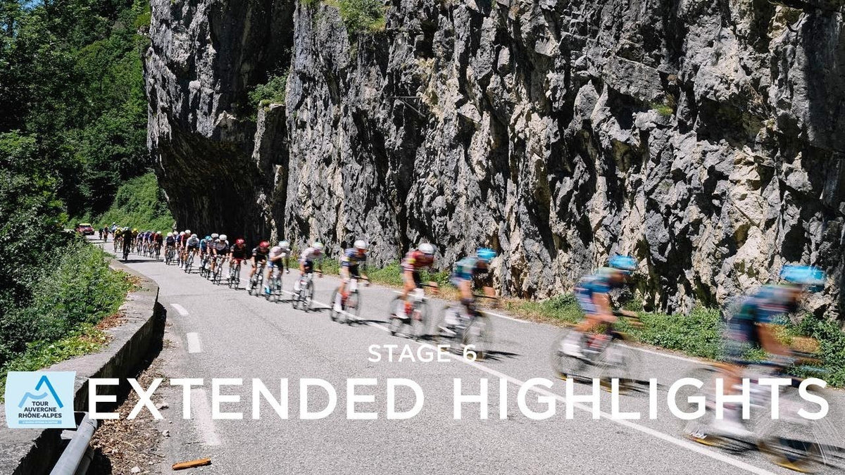 Tour Auvergne-Rhône-Alpes 2026, Stage 6: extended highlights (Tour de France)