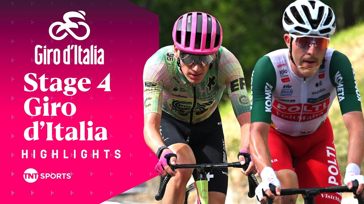 Giro d'Italia 2026, Stage 4: highlights (TNT Sports Cycling)