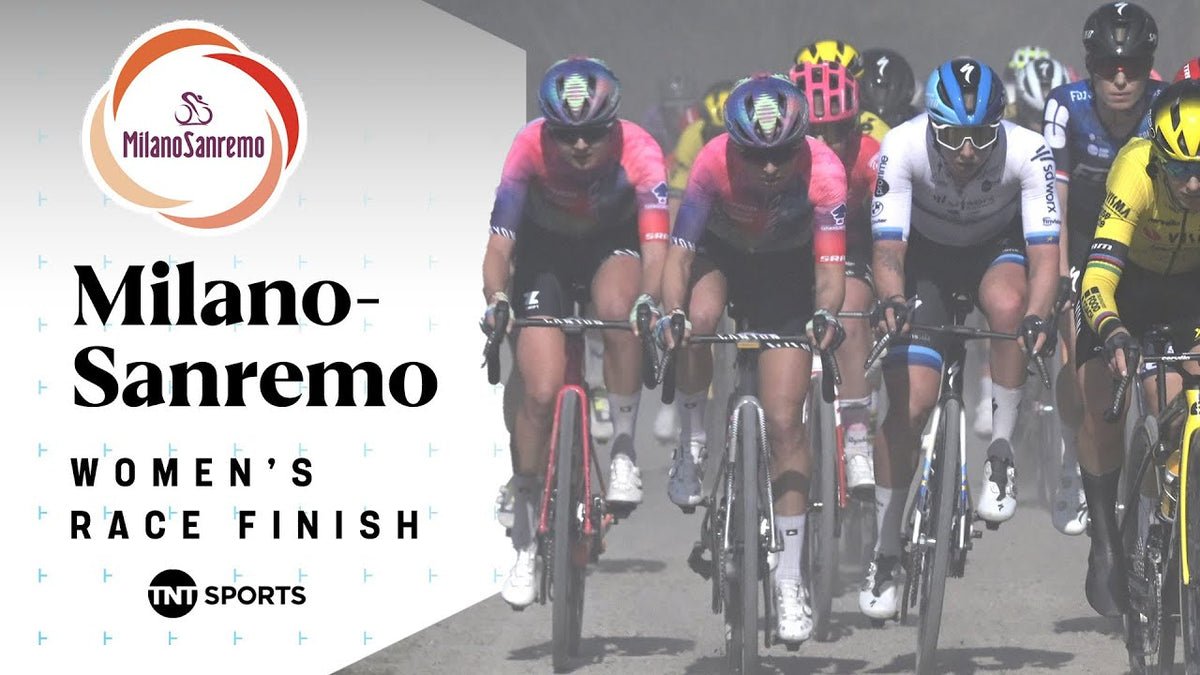 Milan-San Remo Donne 2025: final km (TNT Sports Cycling)