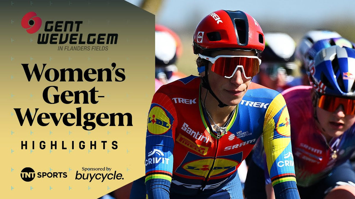 Gent-Wevelgem Women 2025: highlights (TNT Sports Cycling)