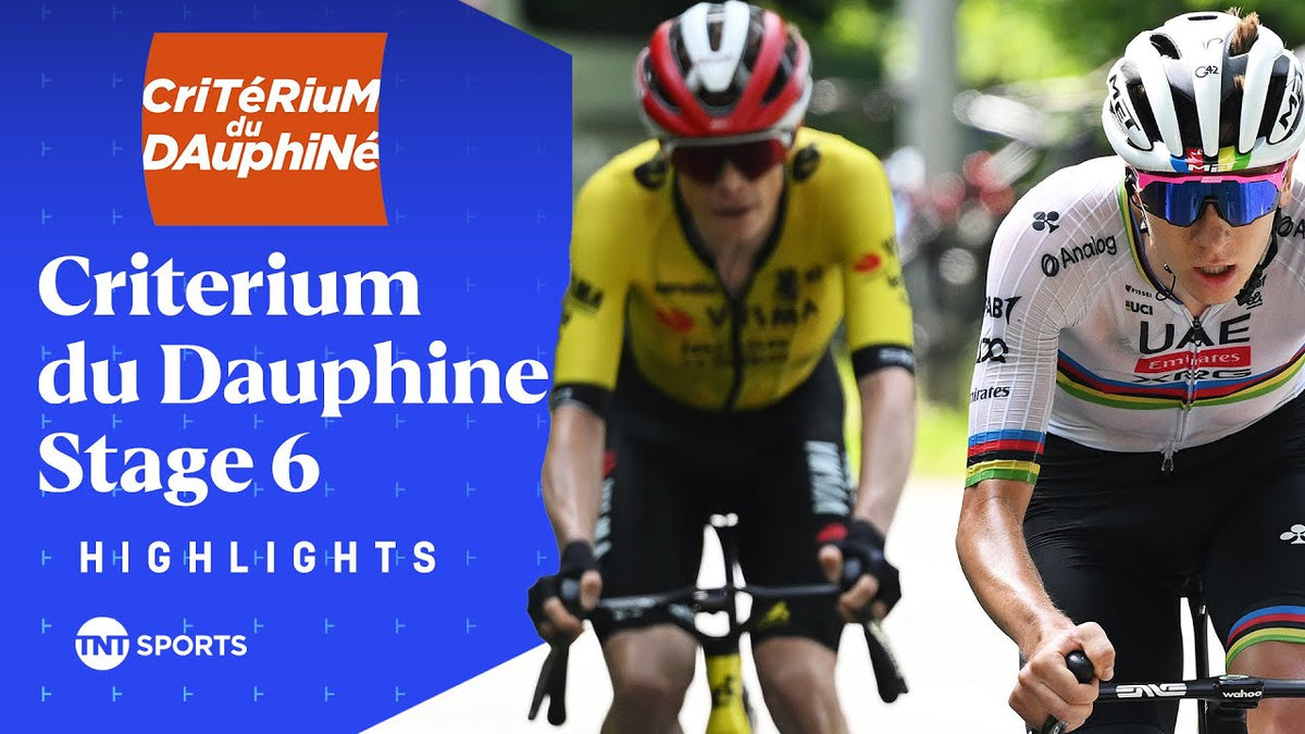 Tour Auvergne-Rhône-Alpes 2025, Stage 6: highlights (TNT Sports Cycling)