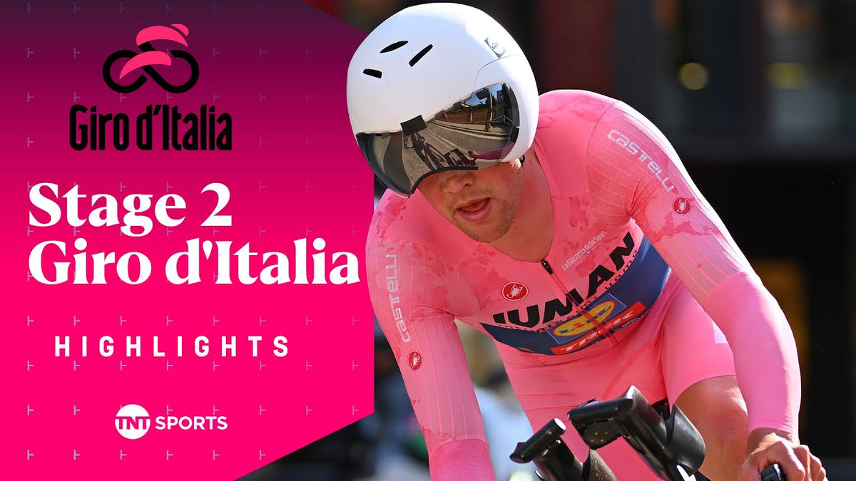 Giro d'Italia 2025, Stage 2: highlights (TNT Sports Cycling)