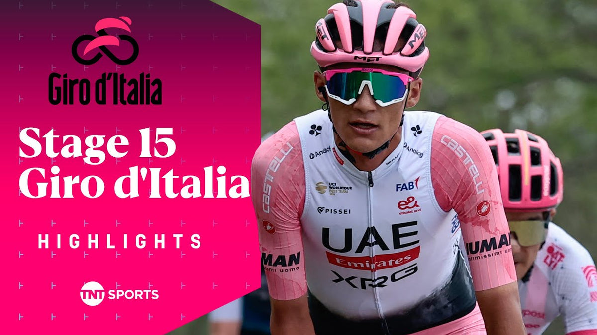 Giro d'Italia 2025, Stage 15: highlights (TNT Sports Cycling)