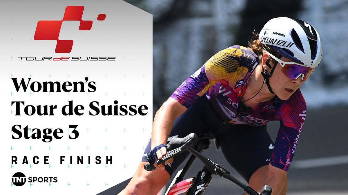 Tour de Suisse Women 2025, Stage 3: final km (TNT Sports Cycling)
