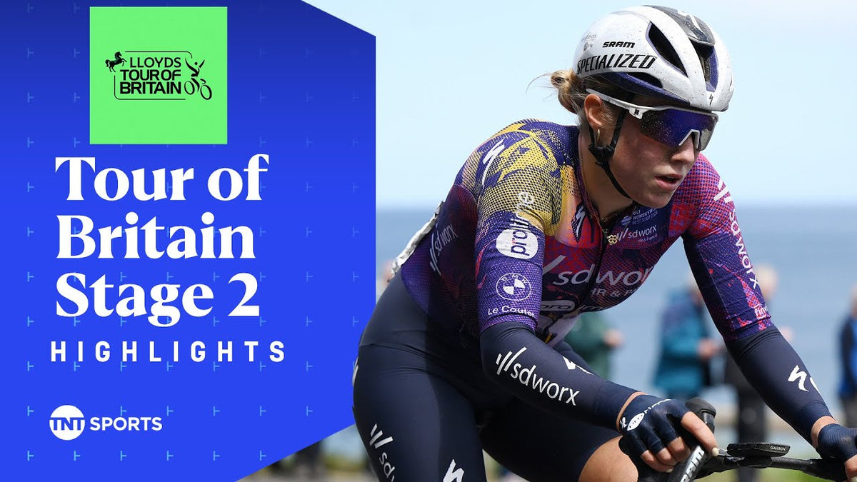 Tour of Britain Women 2025, Stage 2: highlights (TNT Sports Cycling)