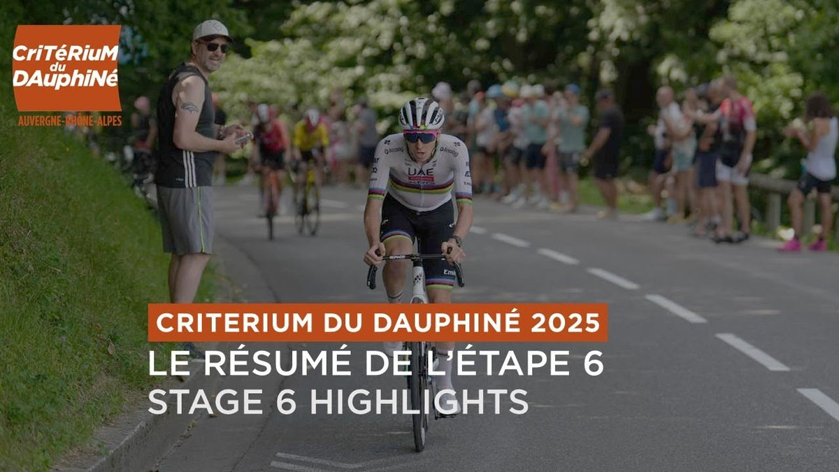 Tour Auvergne-Rhône-Alpes 2025, Stage 6: highlights (Tour de France)