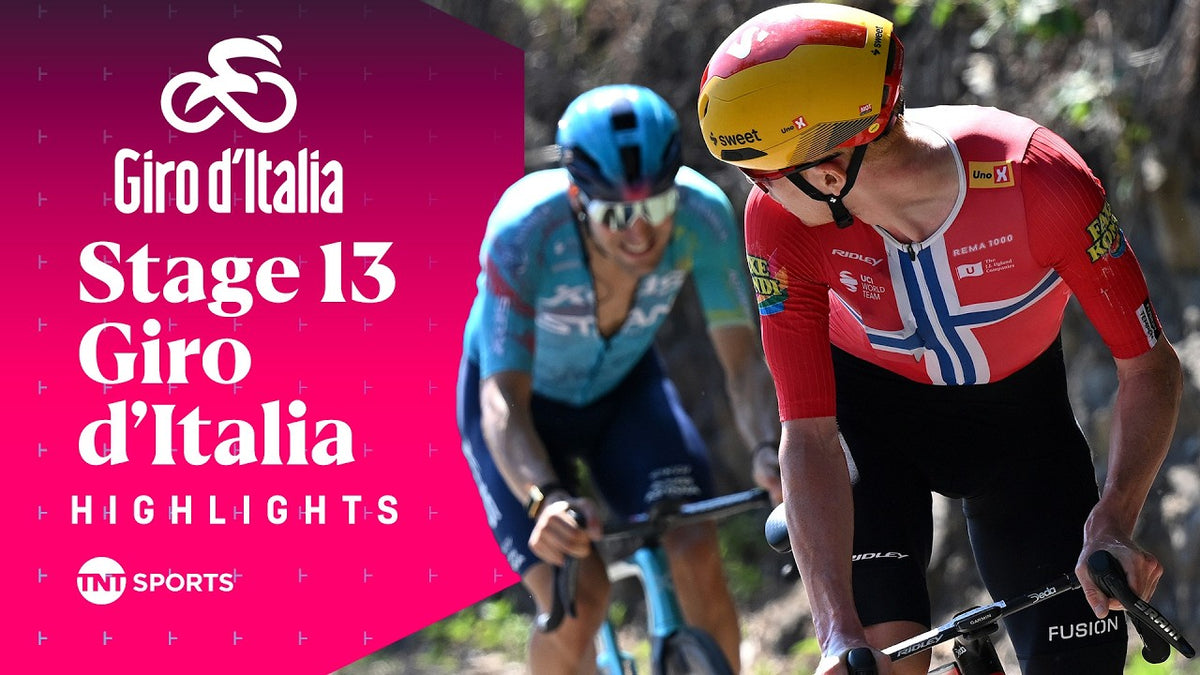 Giro d'Italia 2026, Stage 13: highlights (TNT Sports Cycling)