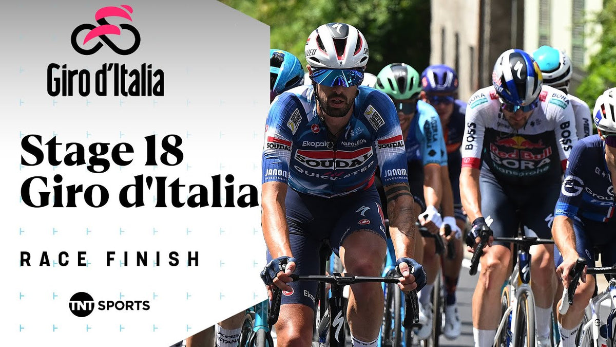 Giro d'Italia 2025, Stage 18: final km (TNT Sports Cycling)