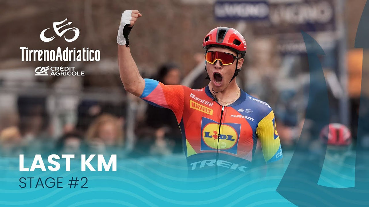 Tirreno-Adriatico 2025, Stage 2: final km (Giro d'Italia)