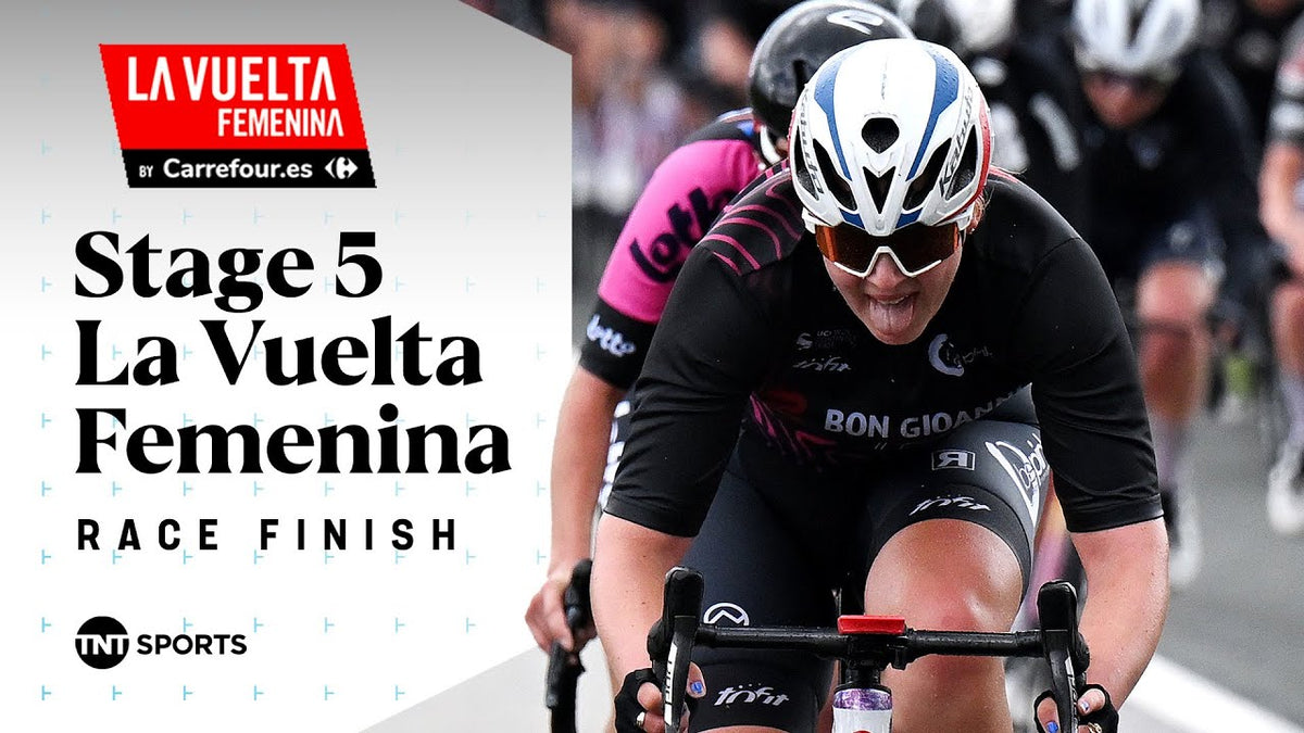 La Vuelta Femenina 2025, Stage 5: final km (TNT Sports Cycling)