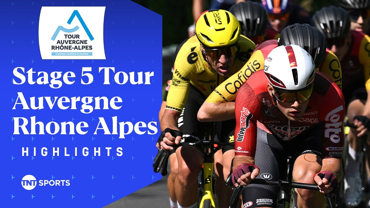 Tour Auvergne-Rhône-Alpes 2026, Stage 5: highlights (TNT Sports Cycling)