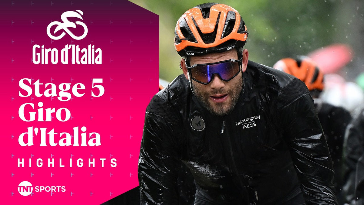 Giro d'Italia 2026, Stage 5: highlights (TNT Sports Cycling)