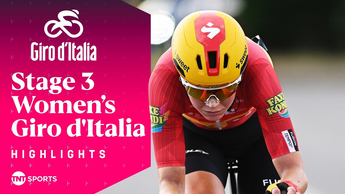 Giro d'Italia Women 2026, Stage 3: highlights (TNT Sports Cycling)