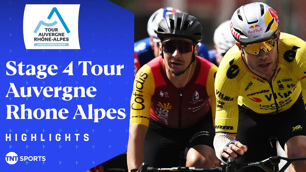 Tour Auvergne-Rhône-Alpes 2026, Stage 4: highlights (TNT Sports Cycling)
