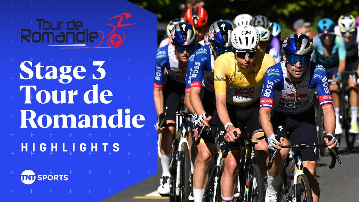 Tour de Romandie 2026, Stage 3: highlights (TNT Sports Cycling)