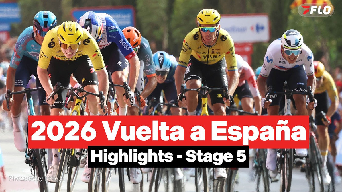 Vuelta a España 2026, Stage 5: highlights (FloBikes)