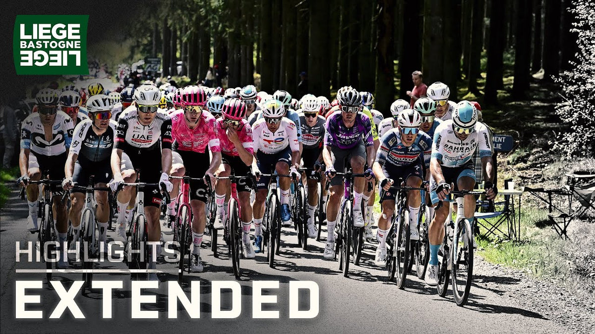 Liège-Bastogne-Liège 2025: highlights (NBC Sports)