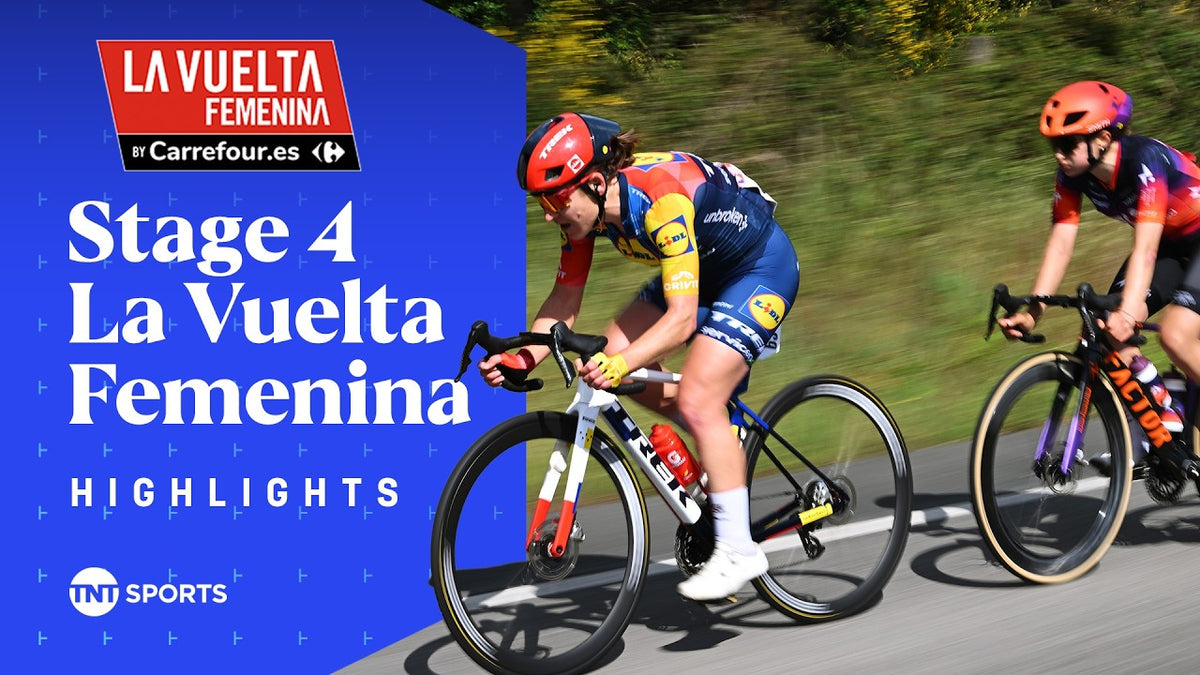 La Vuelta Femenina 2026, Stage 4: highlights (TNT Sports Cycling)